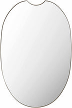 Escaudain Contemporary Gold Mirror - Clearance