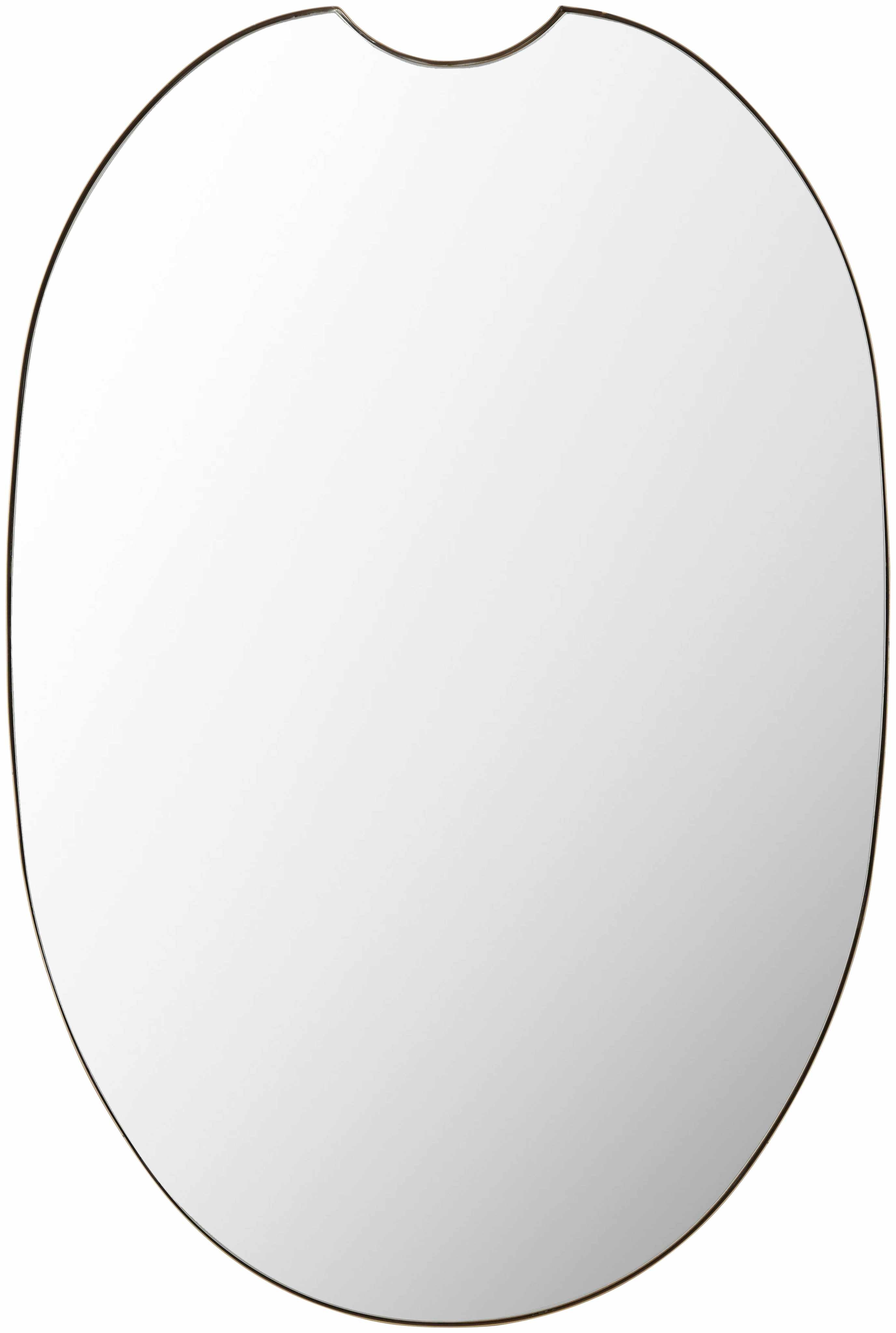 Escaudain Contemporary Gold Mirror - Clearance
