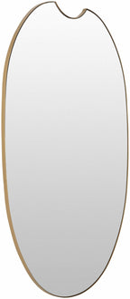 Escaudain Contemporary Gold Mirror - Clearance