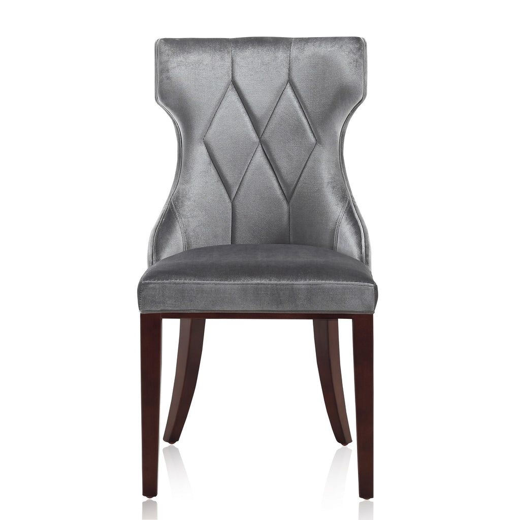 Reine Wood Upholstered Dining Chair (Set of 2)