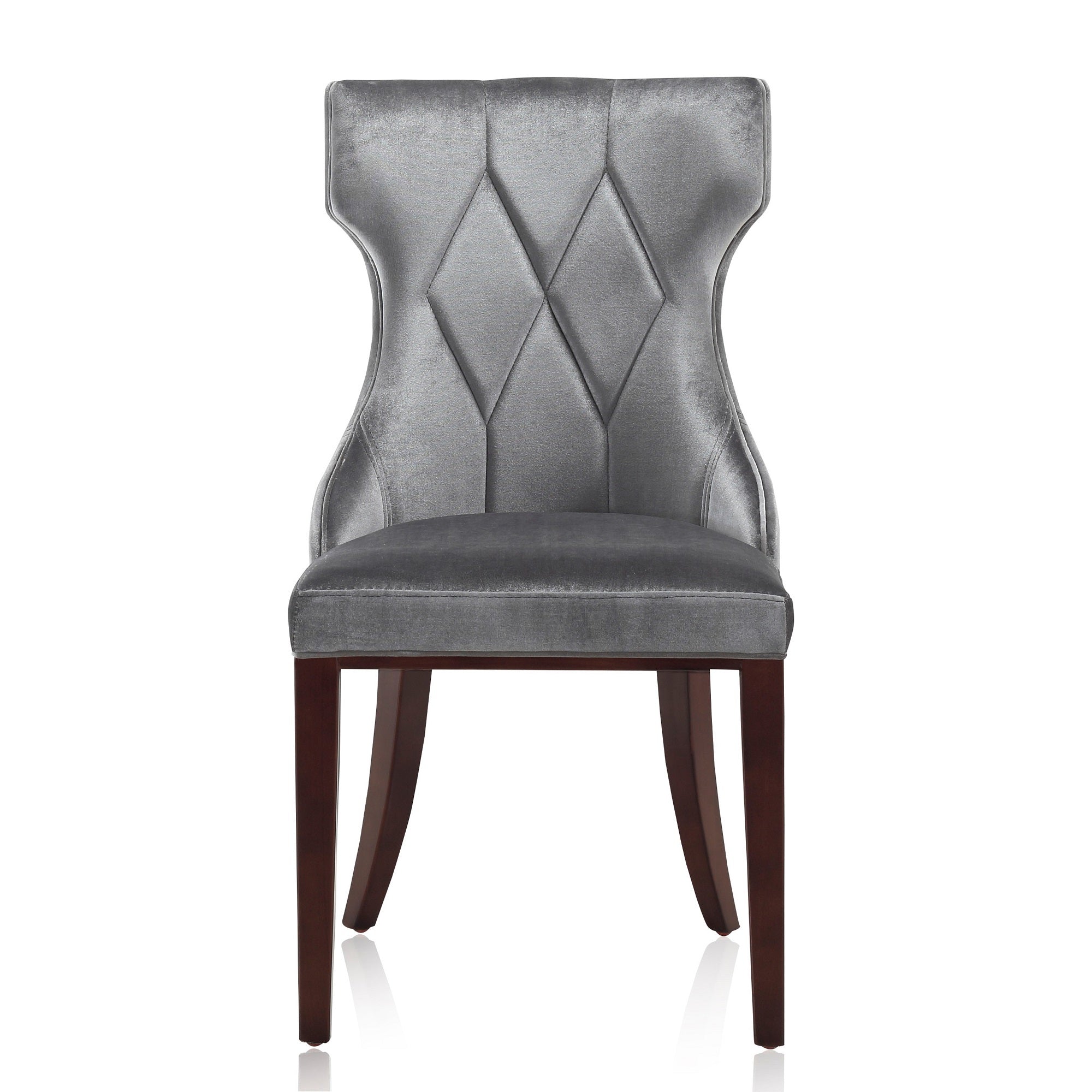 Reine Wood Upholstered Dining Chair (Set of 2)
