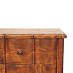 Solid Wood Lume Panel Bedside Table