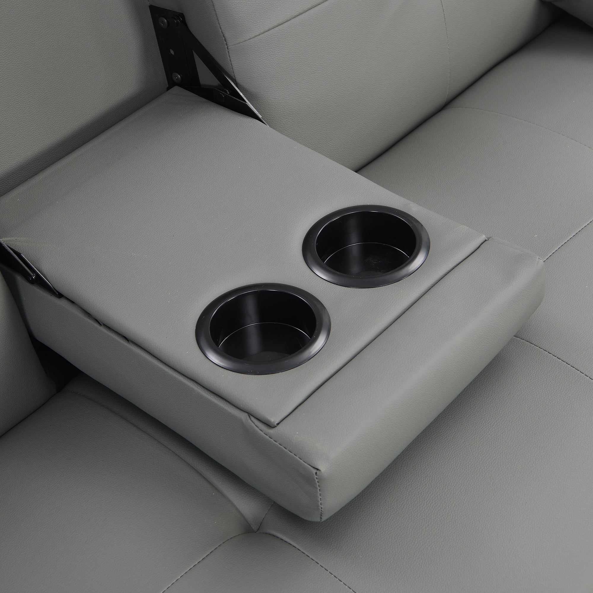 Sofa Bed with Armrest and Holders