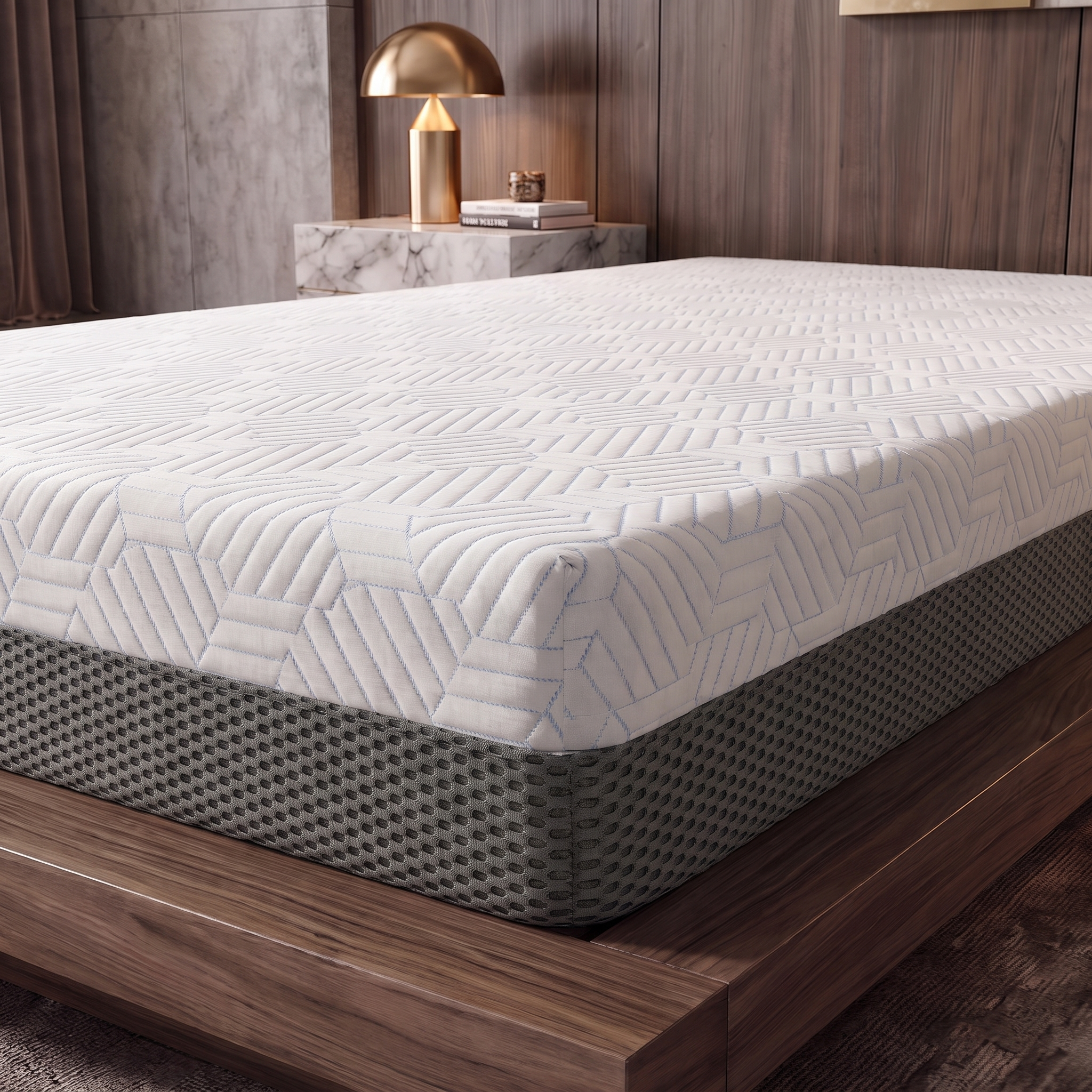 Pur Chill 8" Twin Firm Mattress With Phase Change Cooling Fabric