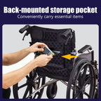 Aluminum Alloy Transport Wheelchair