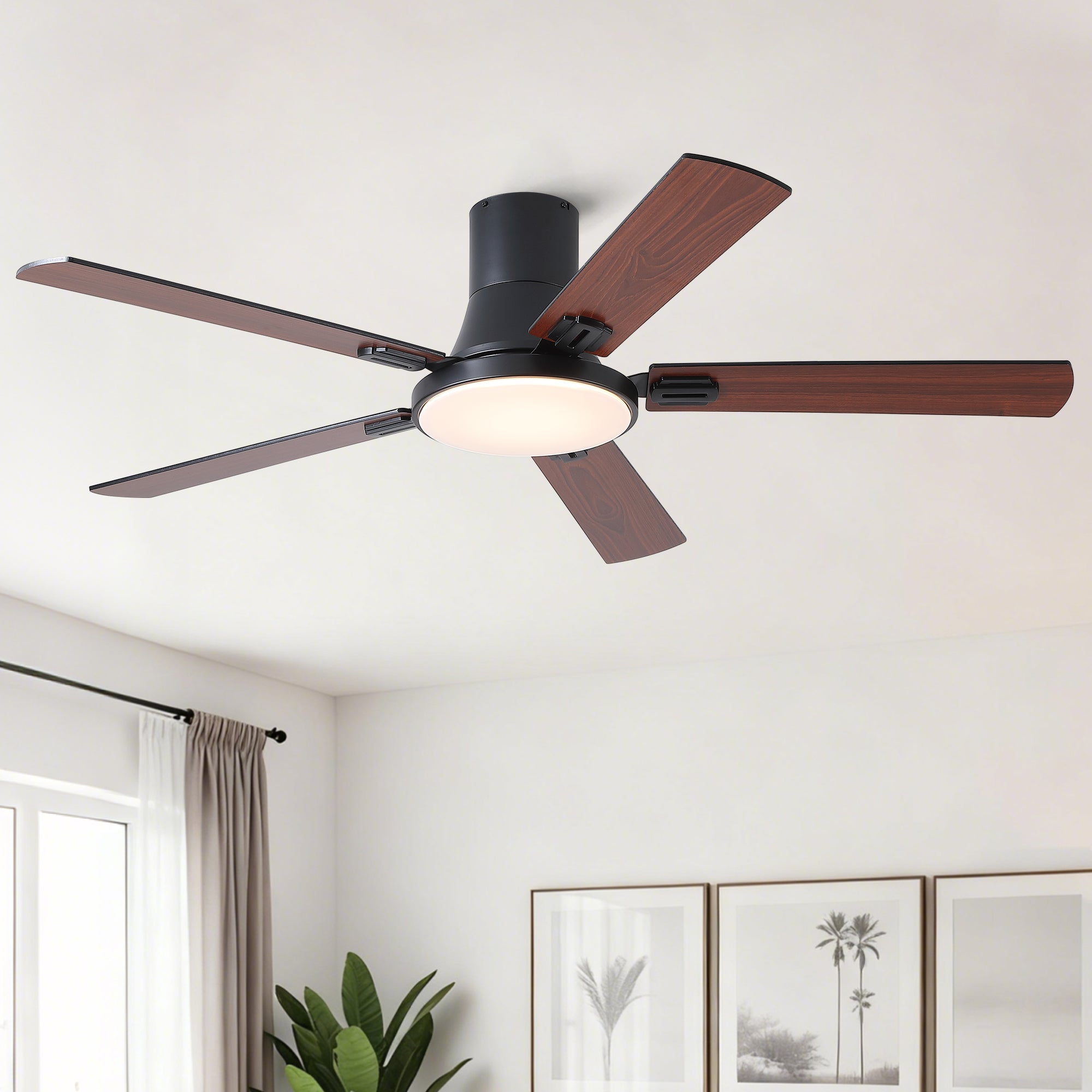 52 Inch Modern Minimalism Ceiling Fan