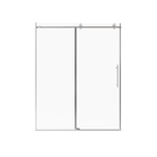 Stainless Steel Round Tube Frameless Shower Door