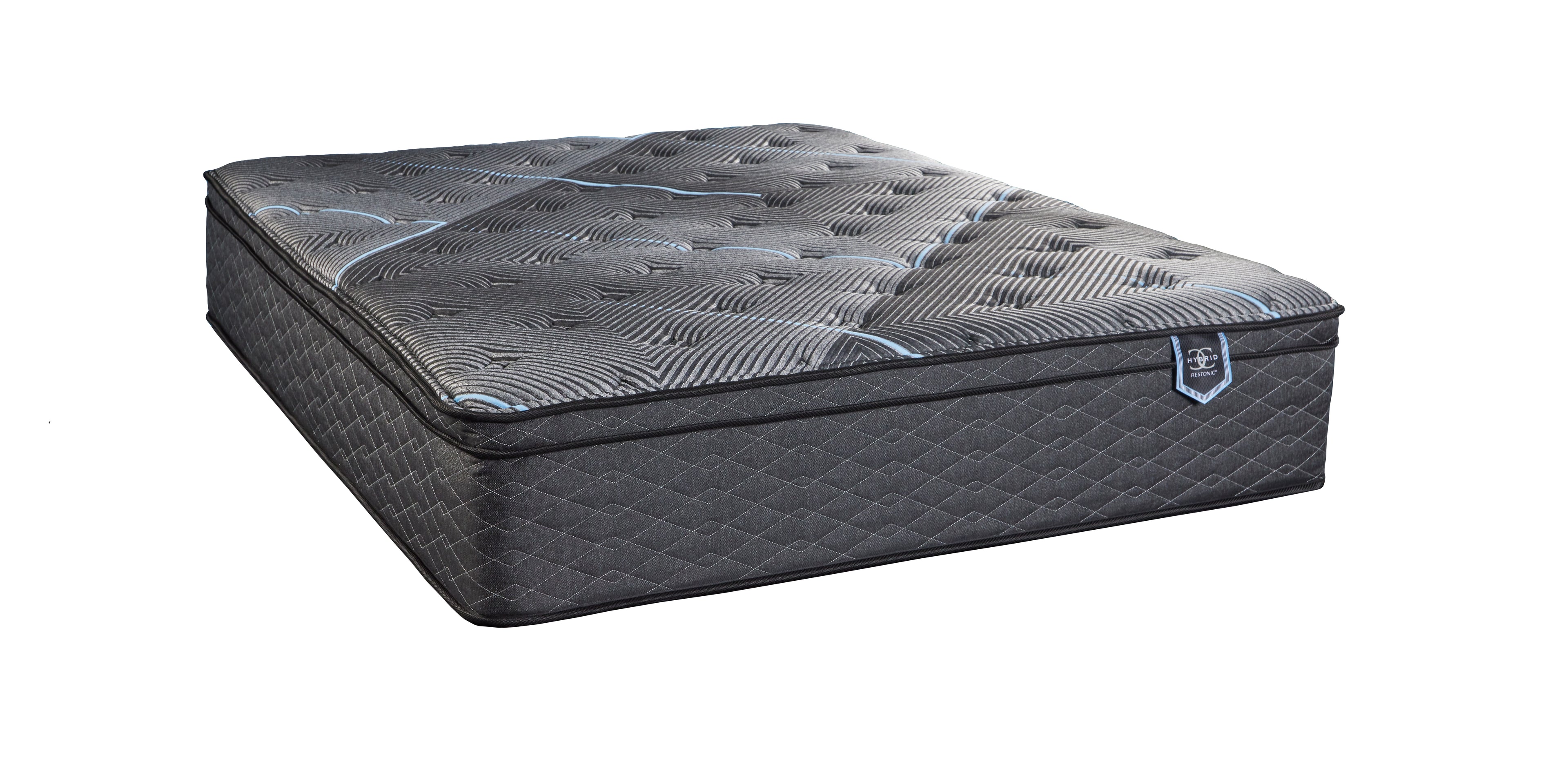 Restonic ComfortCare Hybrid Restful Nights Euro Top Plush, Twin
