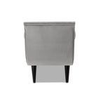 Alma Tufted Flared Arm Entryway Bench, Opal