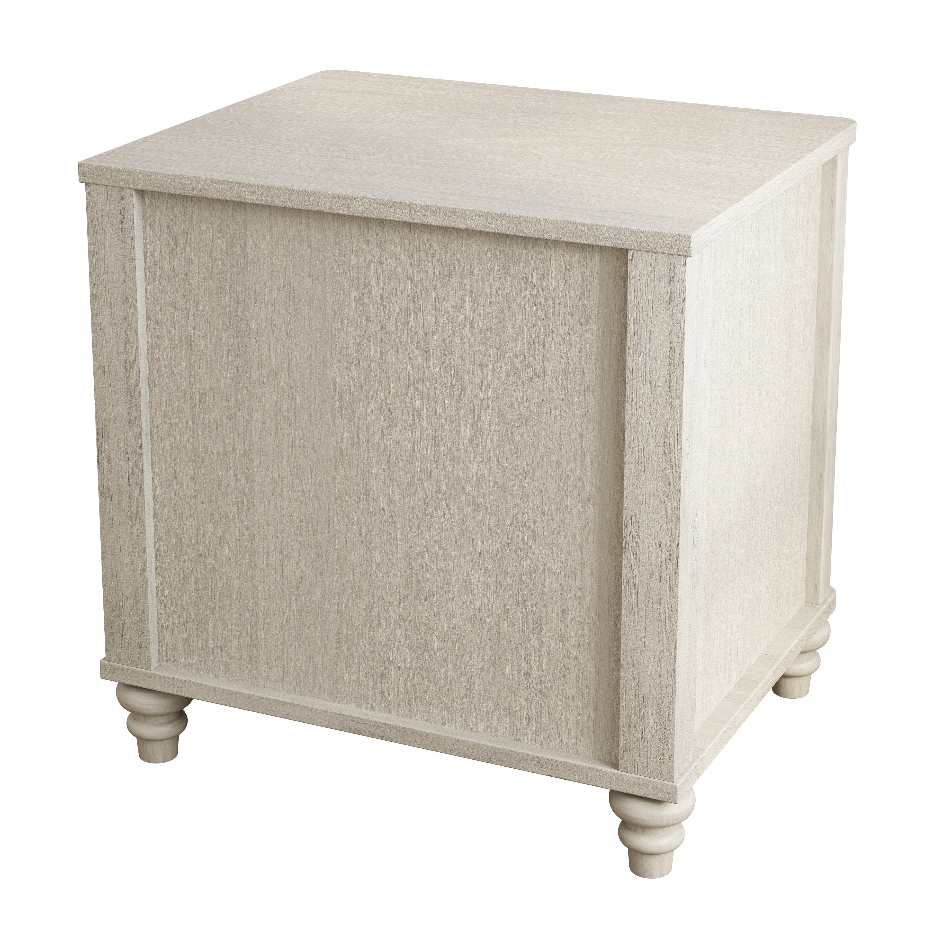 Fluted Nightstand 2-Piece Set