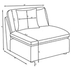Greeley Armless Chair