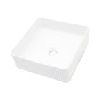 15.69"x15.69" Modern Bathroom Vessel Sink