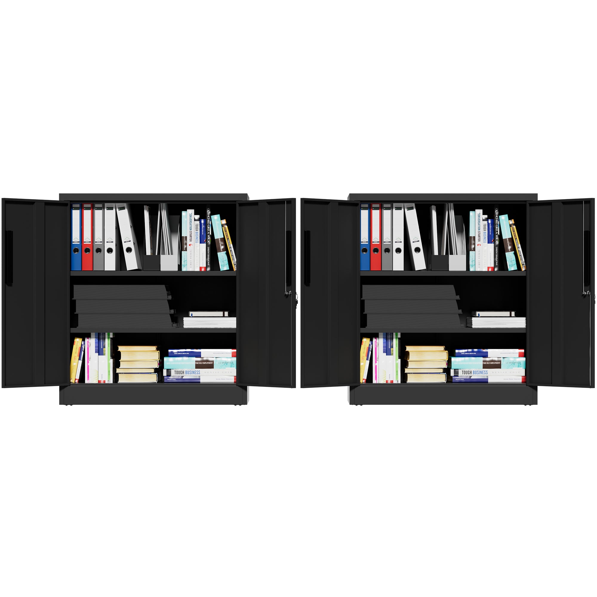 Metal Storage Cabinet with Lock