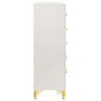 Chesney Modern Five-Drawer Chest