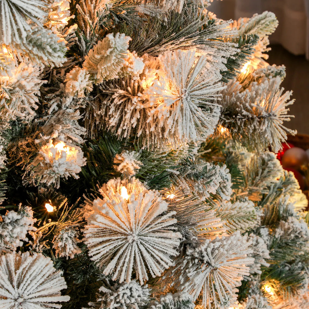 9 Ft Artificial Christmas Tree With 750 Clear Lights