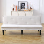 66-Inch Corduroy Sofa Bed