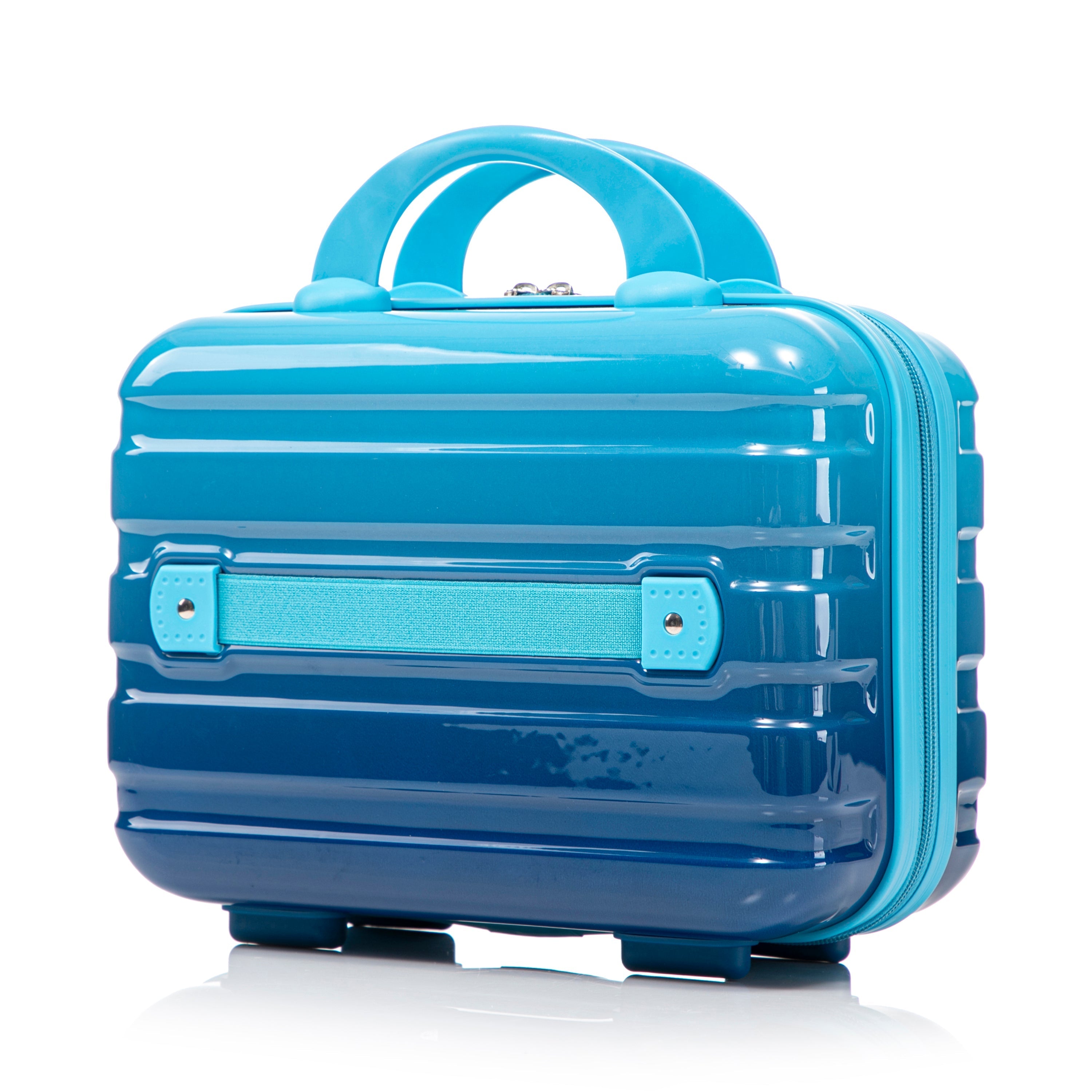 14'/20' 2-Piece PC Spinner Wheel Luggage Set with Gradient Color and Lock