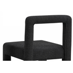 Modern Dining Chair Set of 2, Boucle Upholstered