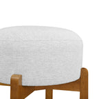 Vera Indoor Wooden Upholstered Barstool