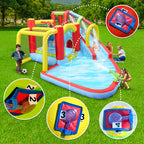 9 in1 Inflatable Slide Water Park Bouncing House