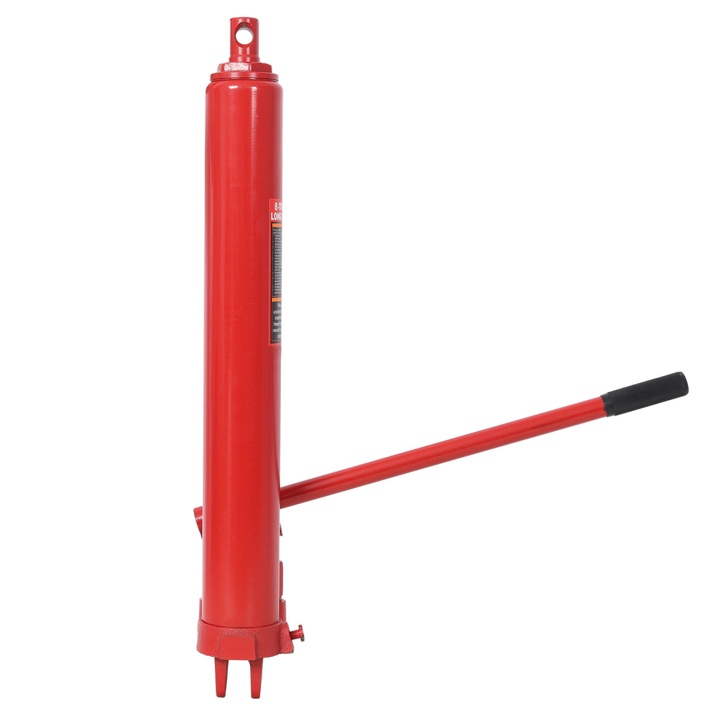 8 Ton Hydraulic Long Ram Jack - Dual Double Piston Pump