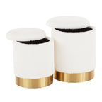 Contemporary Nesting Ottoman Set