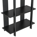 4-Tier Wooden Open Bookcase