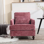 Wood Frame Armchair - Modern Accent Chair