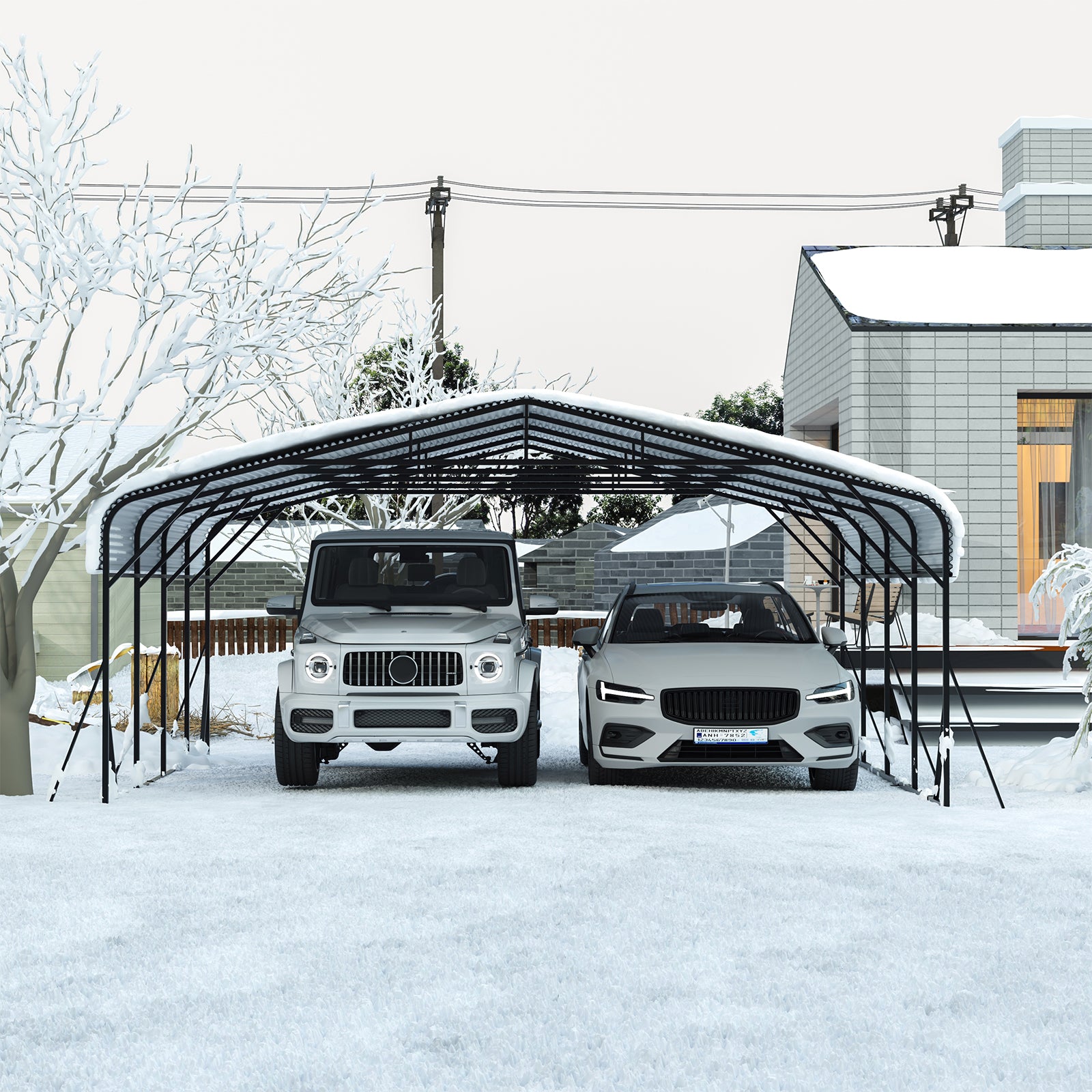 Carport 20 x 20 Shelter