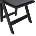 Upholstered Folding Chair Set of 4