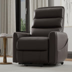 Faux Leather Power Lift Chair in Bentley