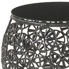 Hikre Clear Glass Patio Furniture Set
