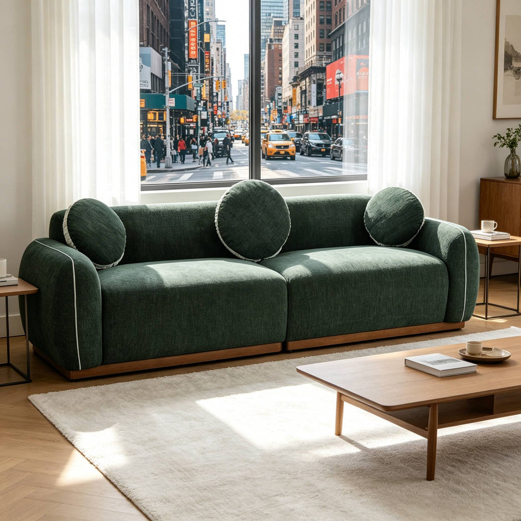 Modern Seater Sofa Ideal for Apartment Lounging & Friend Gatherings