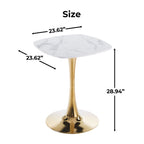 Square Tulip Dining Table for 2-4 Persons