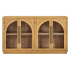 TREXM 4-Door Large Storage Sideboard Buffet Cabinet