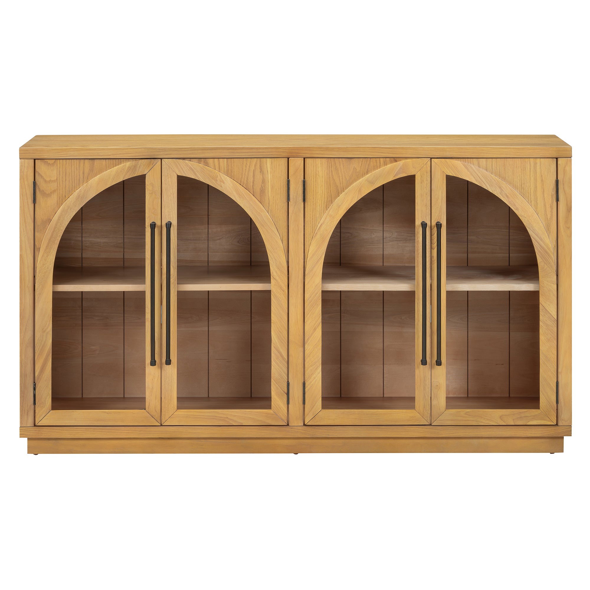 TREXM 4-Door Large Storage Sideboard Buffet Cabinet
