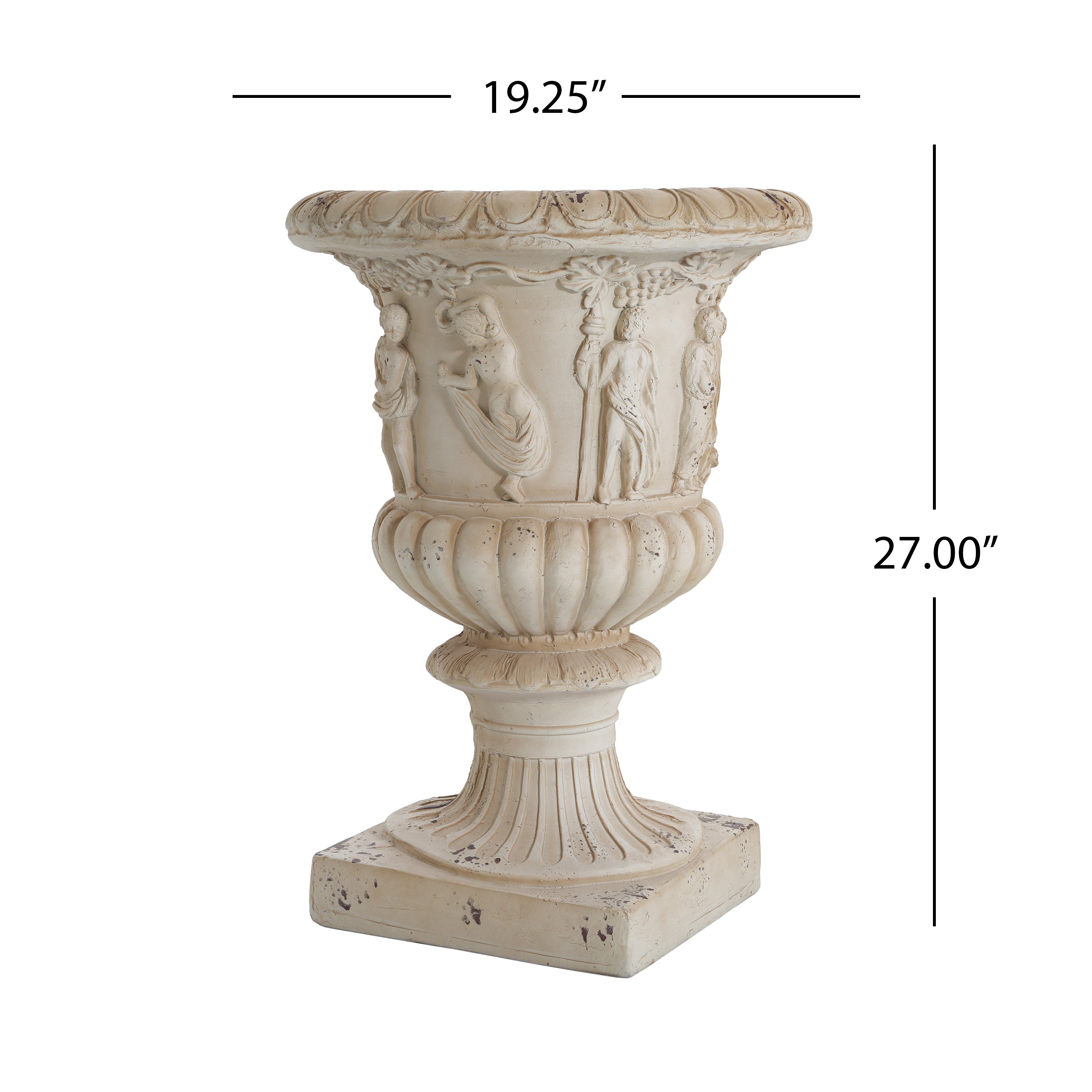 MGO Garden Urn, Antique