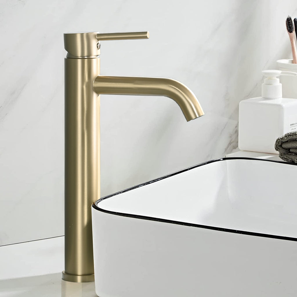 Modern Single Hole Bathroom Sink Faucet