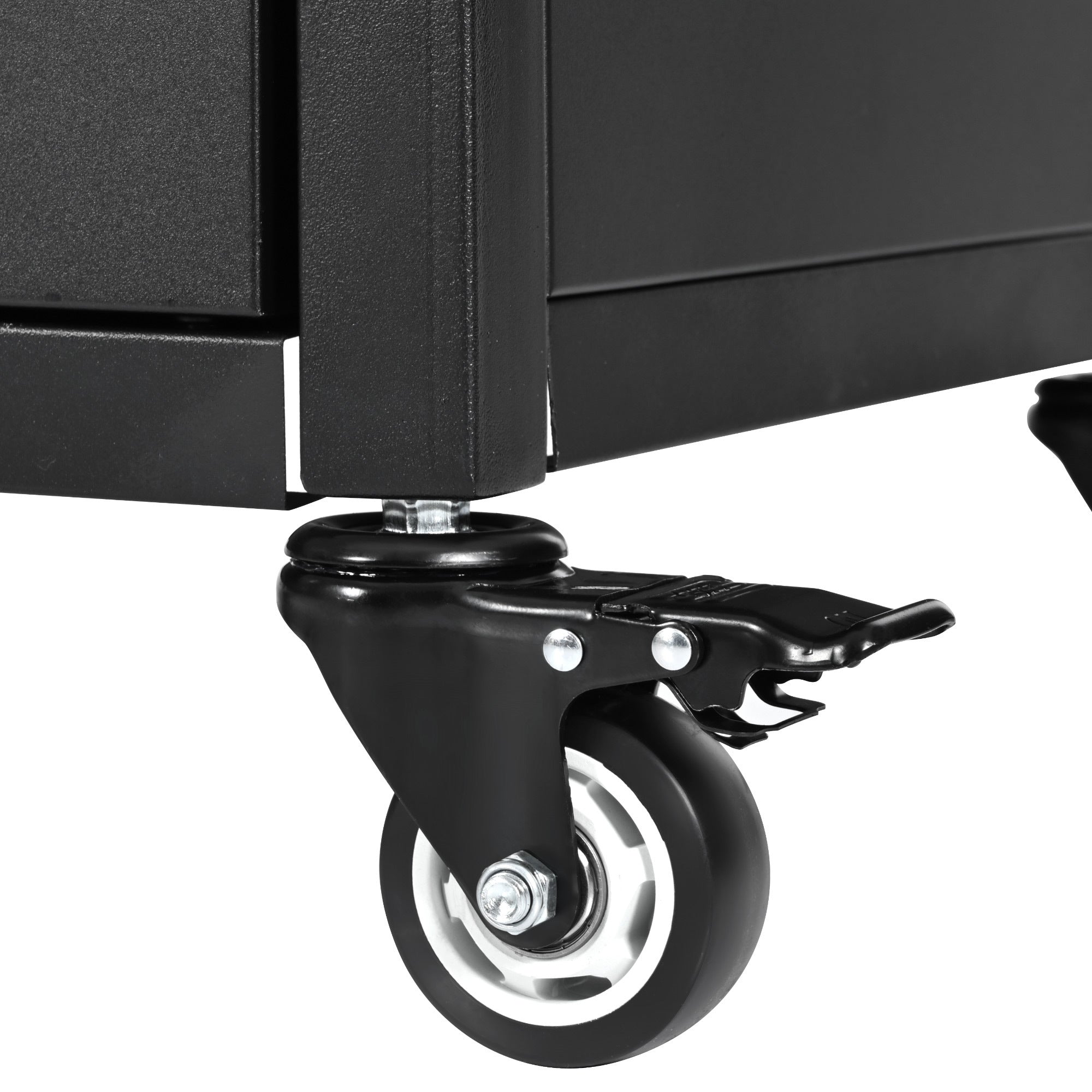 K&K 54.5 Inch Outdoor Kitchen Island with Stainless Steel Tabletop