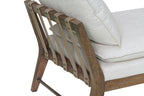 Daybed With Leather Strap Detail