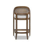 Americana Mid-Century Modern 26" Cane Back Counter Stool