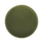 Fuji 19" Oversized Round Storage Ottoman, Olive