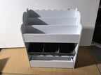 Kids Bookshelf with Storage Bins and Drawer