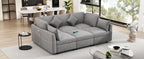 86.6" Modular Sectional Sofa