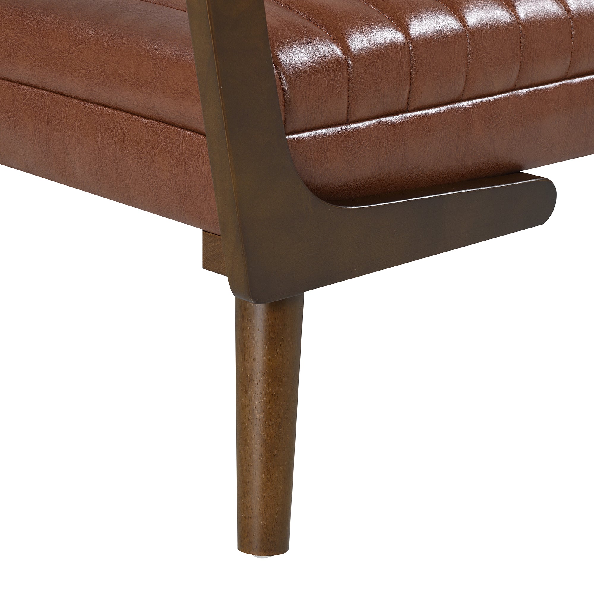 52" Mid Century Bench