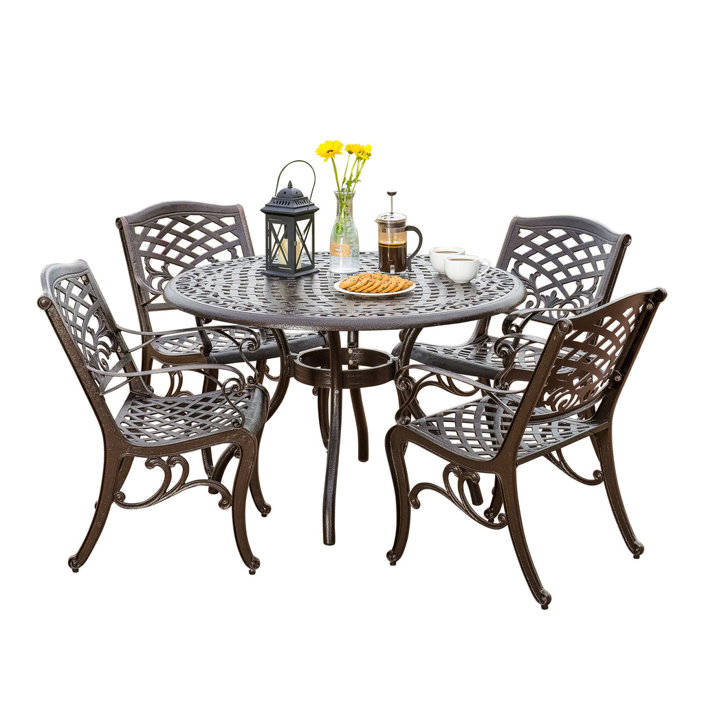 Chachere 5 Piece Dining Set