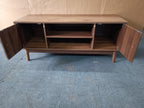 43.31 Inch TV Stand, Mid-Century Modern TV Stand