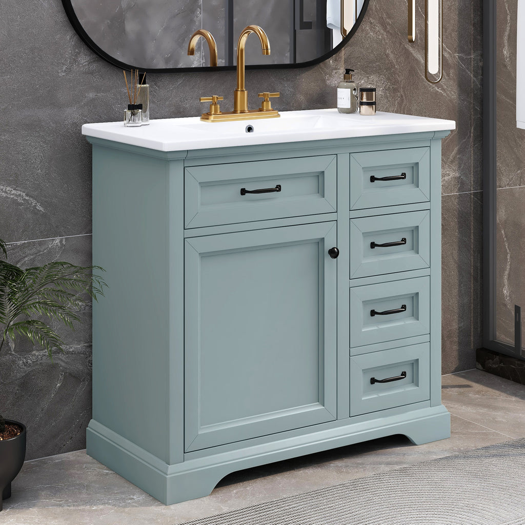 36" Bathroom Vanity with Sink