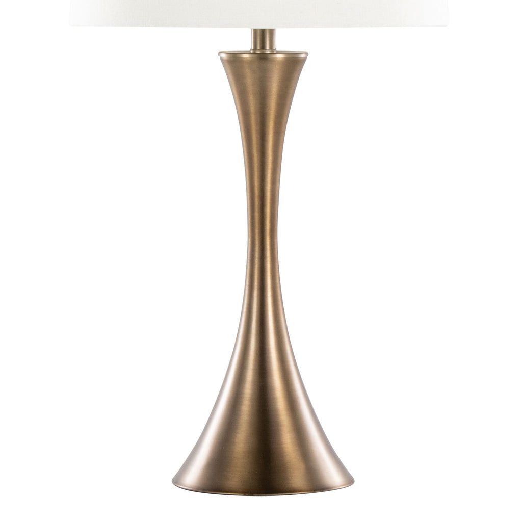 29" Contemporary Metal Table Lamp