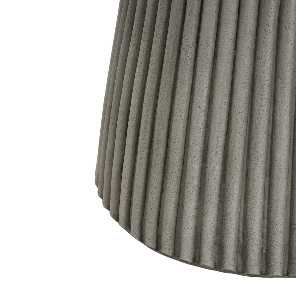 Outdoor Lightweight Concrete Side Table